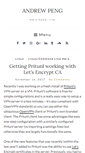 Mobile Screenshot of andrewpeng.net